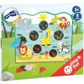small foot Wooden throwing game Africa