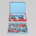 Chronicle Books Puzzle LEGO® Christmas Train Puzzle 4x100 pieces