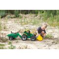 Lena Tractor with bucket and trailer
