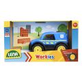 Lena Workies Police Car, Decorative Cardboard