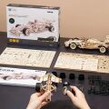 RoboTime 3D wooden jigsaw puzzle Racing car