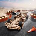 RoboTime 3D wooden jigsaw puzzle Racing car