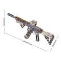 RoboTime 3D Wooden Puzzle Rubber Band Shooting Rifle M416 Carbine
