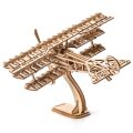 Little Story 3D Wooden Puzzle Airplane Triplane