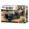 Sluban WWII M38-B0682 Soviet off-road vehicle GAZ 67