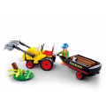 Sluban Town Farm M38-B0777 Tractor with trailer