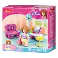 Sluban Girls Dream M38-B0800C Living room