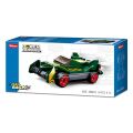 Sluban Power Bricks M38-B0801F Wind-up Car Green Skid