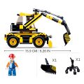 Sluban Town Builders M38-B0805 Wheeled Excavator