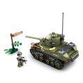 Sluban Army WW2 M38-B0856 Small Allied Tank
