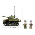 Sluban Army WW2 M38-B0856 Small Allied Tank