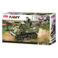 Sluban Army WW2 M38-B0856 Small Allied Tank