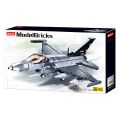 Sluban Model Bricks M38-B0891 F-16 Falcon Fighter