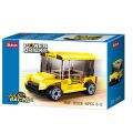 Sluban Power Bricks M38-B0933E Retractable School Bus