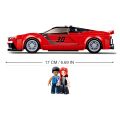 Sluban Models M38-B0955 Red Italian sports car