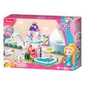 Sluban Girls Dream M38-B0971 Pool house with slide