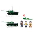 Sluban Battle of Budapest M38-B0979 Soviet IS-2 Heavy Tank 2 in 1