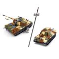 Sluban Battle of Budapest M38-B0980 German Heavy Tank Tiger II 2 in 1