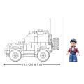 Sluban Model Bricks M38-B1013 American SUV Bronx