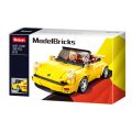 Sluban ModelBricks M38-B1097 German Yellow Sports Car