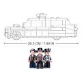 Sluban ModelBricks M38-B1099 American Robber Car