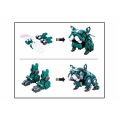 Sluban Pleyerid M38-B1112B Mechanical bulldog green