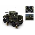Sluban Model Bricks M38-B1179 Typhoon VDVS armoured fighting vehicle in 1:35 scale
