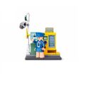 Sluban Metropolis M38-B1217A Police patrol on tricycle