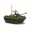 Sluban Model Bricks M38-B1250 BMD-2S Tank in 1:35 scale