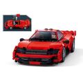 Sluban Model Bricks M38-B1507 Red Sports Car 1:32 Scale