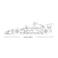 Sluban Model Bricks M38-B1527 Racing Formula in 1:32 scale