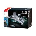 Sluban Model Bricks M38-B1597 J-15 Fighter Aircraft in 1:44 Scale