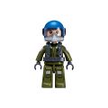 Sluban Model Bricks M38-B1597 J-15 Fighter Aircraft in 1:44 Scale