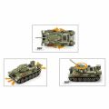 Sluban Power Bricks M38-B7072 R/C T34/76 (1942) Remote Control Tank