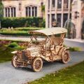 RoboTime 3D wooden mechanical puzzle Historical car