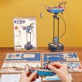 RoboTime 3D mechanical puzzle Fishing boat with pendulum