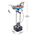 RoboTime 3D mechanical puzzle Fishing boat with pendulum