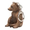 Mojo Keychain Grizzly Bear Cub