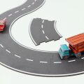 Magellan MyRoads Starter Set Road with garage