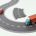 Magellan MyRoads Set of big curves