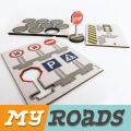 Magellan MyRoads Set of traffic signs