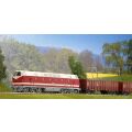 Piko Starter Set Diesel Locomotive BR119 with Three High-Walled Wagons - 57138