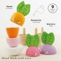 Le Toy Van Flower pots with vegetables