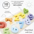 Le Toy Van Insert puzzle with numbers
