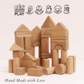 Le Toy Van Natural Wooden Building Blocks 60 pcs