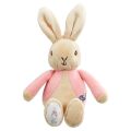Rainbow Plush Rattle Rabbit Peter & Flopsy 1 pc