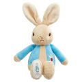 Rainbow Plush Rattle Rabbit Peter & Flopsy 1 pc