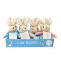 Rainbow Plush Rattle Rabbit Peter & Flopsy 1 pc