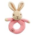 Rainbow Rattle Ring Rabbit Peter & Flopsy 1 pc