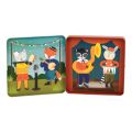 Petit Collage Magnetic Book Animals